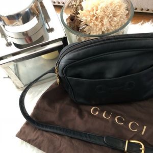 Gucci crossbody black handbag